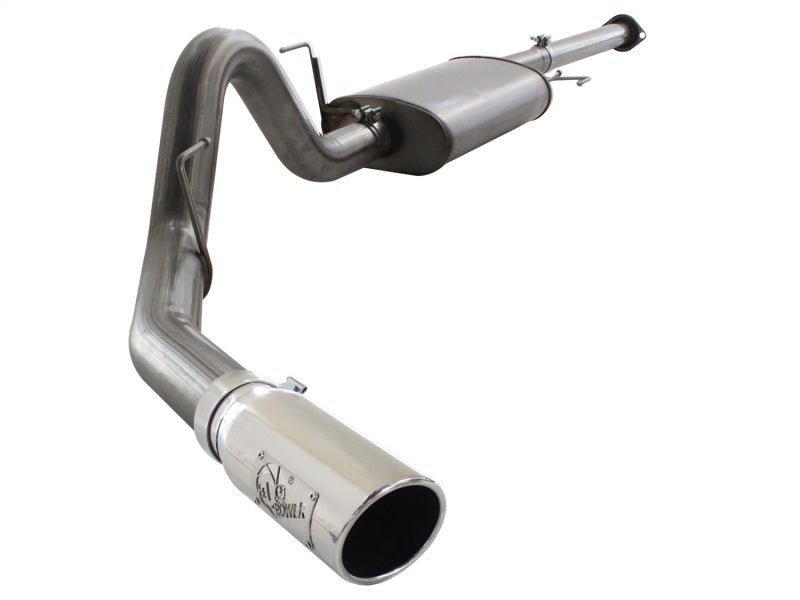 aFe MACHForce XP Exhausts Cat - Back SS 409 EXH Polished CB Ford F - 150 11 - 12 V6 - 3.5L (tt) - My Store