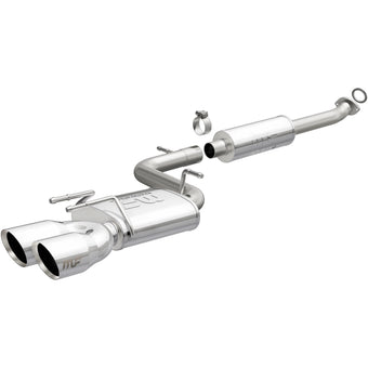 compare product MagnaFlow CatBack 18-19 Toyota Camry SE 2.5L Street Series Single Exit Polished Stainless Exhaust