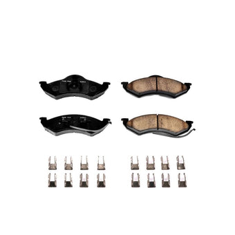 compare product Power Stop 1999 Dodge Dakota Front Z17 Evolution Ceramic Brake Pads w/Hardware