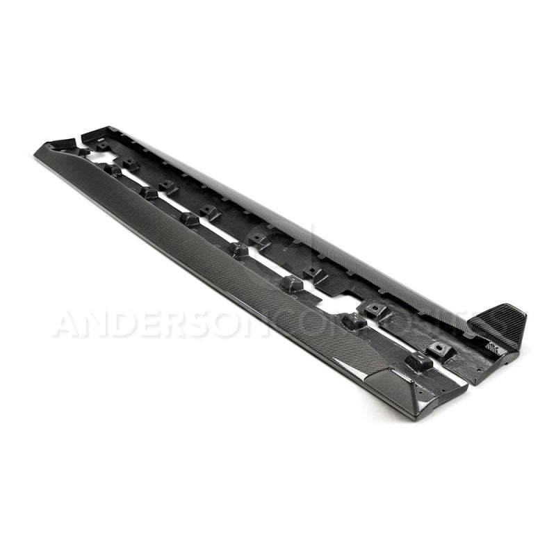 Anderson Composites 2015 - 2017 Ford Mustang GT350 Style Rocker Panel Splitter - My Store