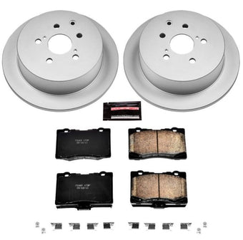 compare product Power Stop 10-15 Lexus RX350 Rear Z17 Evolution Geomet Coated Brake Kit