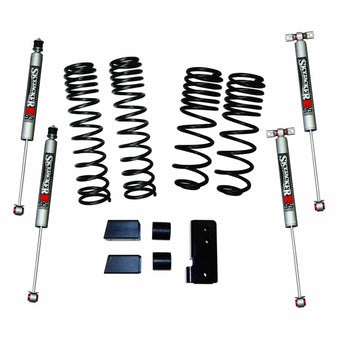 compare product Skyjacker 2007-2018 Jeep Wrangler JK 2 Door 4WD Long Travel 2in-2.5in Lift Kit w/M95 Monotube Shocks