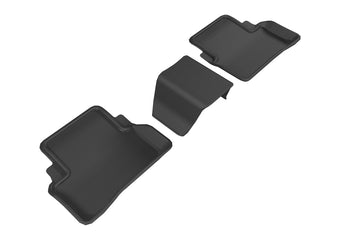 compare product 3D MAXpider 2017-2019 Mercedes-Benz E-Class Sedan W213 Kagu 2nd Row Floormats - Black