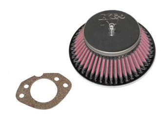 compare product K&N Custom Racing Assembly - Round Tapered - Red 1.656in Neck Flange - 2.25in Over Height