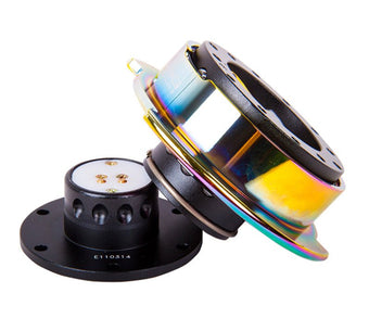 compare product NRG Quick Release Gen 2.5 - Black Body / Neochrome Ring