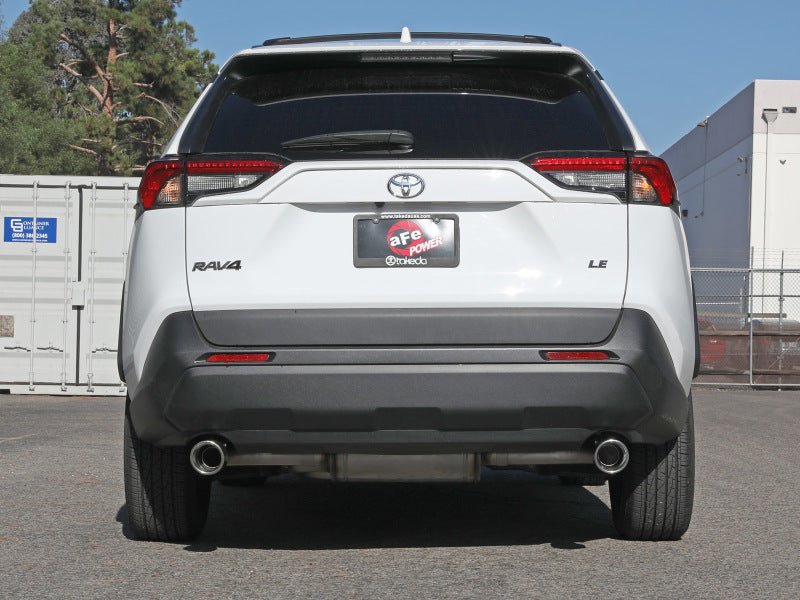 aFe Power 19 - 21 Toyota RAV4 L4 - 2.5L Takeda 304 SS Cat - Back Exhaust w/ Polished Tip - My Store