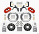 Wilwood Narrow Superlite 6R Front Hub Kit 12.88in Red 59 - 64 Chevy Impala / 63 - 64 Corvette - My Store