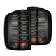 AlphaRex 14 - 18 Chevy Silverado 1500 Luxx - Series LED Tail Lights Alpha - Black w/Activ Light/Seq Signal - My Store