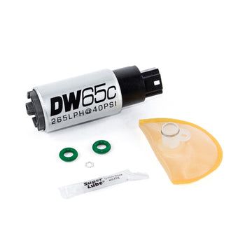 compare product DeatschWerks 265 LPH Compact In-Tank Fuel Pump w/ 06-13 Civic Set Up Kit