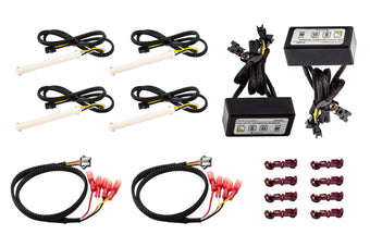 compare product Diode Dynamics LED Strip Lights High Density SF Switchback Quad 3 In Kit