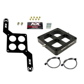 compare product Nitrous Express 4500 Flange Single Entry Crossbar Nitrous Plate Conversion