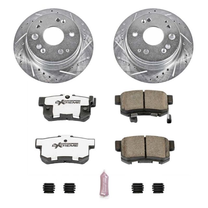 Power Stop 01 - 03 Acura CL Rear Z26 Street Warrior Brake Kit - My Store