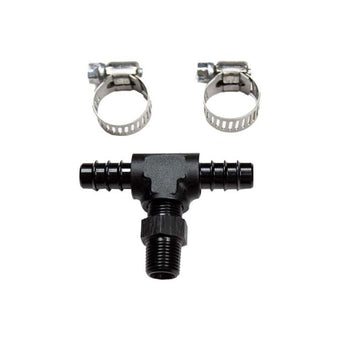compare product Nitrous Express 1/8NPT x 1/4 Hose Barb Tee