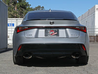aFe Takeda 14 - 22 Lexus IS350 V6 2.5in. 304 Stainless Steel Axle - Back Exhaust System w/ Black Tip - My Store