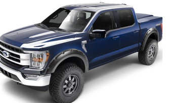 compare product Bushwacker 2021 Ford F-150 (Excl. Lightning) Pocket Style Flares 4pc - Black