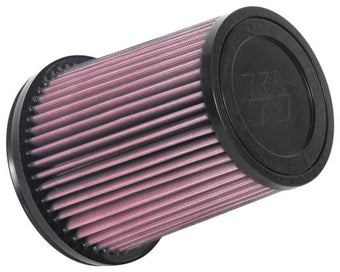 compare product K&N Filter Universal Rubber Filter 4in Flg 6 17/32in OD 8 21/32in H