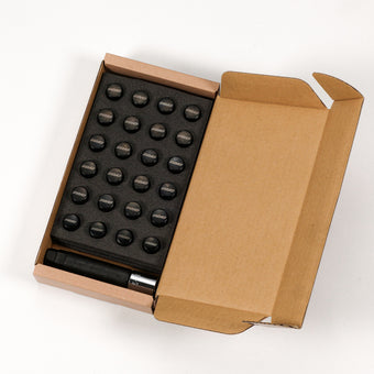 compare product Rays M12x1.25 5 holes 16pcs nut, 4pcs Lock nut, 1 adapter & 1 lock nut key - Black