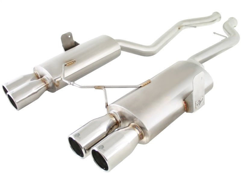 aFe MACHForce XP Exhaust Cat - Back SS - 304 08 - 13 BMW M3 (E90) V8 - 4.0L - My Store