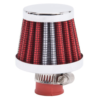 compare product Edelbrock Valve Cover Breathers 9mm Inlet Red/Chrome