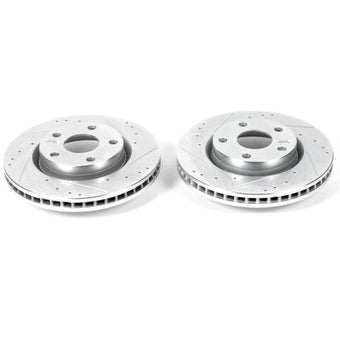 compare product Power Stop 08-09 Pontiac G8 Front Evolution Drilled & Slotted Rotors - Pair