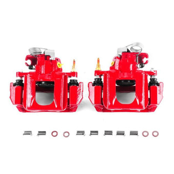compare product Power Stop 11-14 Ford Edge Rear Red Calipers w/Brackets - Pair