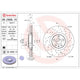 Brembo 16 - 24 Volvo XC90 / 18 - 24 XC60 Front Premium Xtra Cross Drilled UV Coated Rotor - My Store