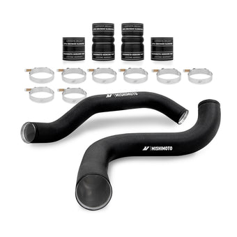 compare product Mishimoto 99-03 Ford 7.3L Powerstroke PSD Intercooler Pipe/Boot Kit - Wrinkle Black