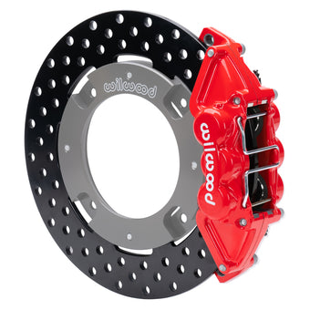 compare product Wilwood 17-21 Can-Am X3RS Red 6-Piston Rear Kit 11.25in - Drilled Rotors