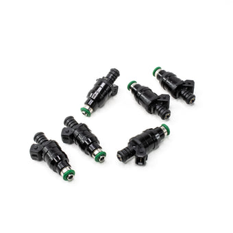 compare product DeatschWerks Universal 1000cc Low Impedance 14mm Upper Injector - Set of 6