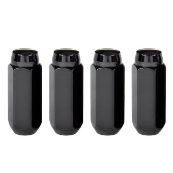 compare product McGard Hex Lug Nut (Cone Seat) M14X2.0 / 13/16 Hex / 2.25in. Length (4-Pack) - Black