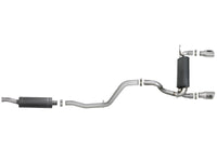 aFe Rebel Series 2.5in 304 SS Cat - Back Exhaust w/ Polished Tips 2018+ Jeep Wrangler (JL) V6 3.6L - My Store