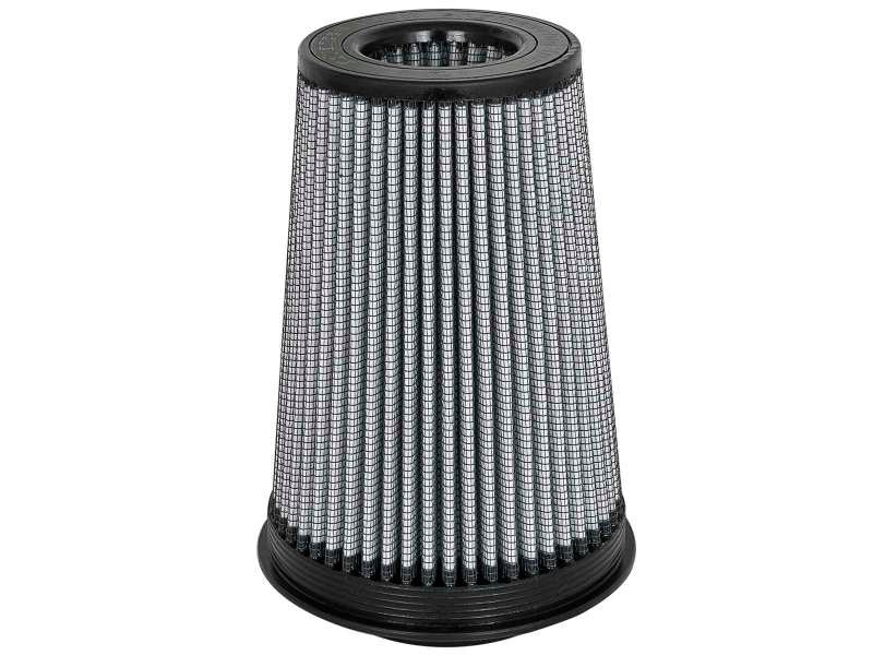 aFe Magnum FLOW Pro DRY S Air Filter 3 - 1/2in F x 6in B x 4 - 1/2in T (Inverted) x 9in H - My Store