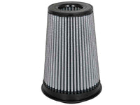 aFe Magnum FLOW Pro DRY S Air Filter 3 - 1/2in F x 6in B x 4 - 1/2in T (Inverted) x 9in H - My Store