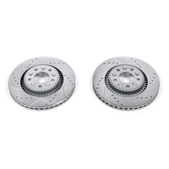 compare product Power Stop 05-07 Ford Five Hundred Front Evolution Drilled & Slotted Rotors - Pair