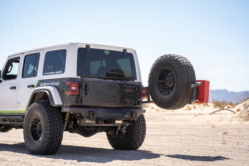 DV8 18 - 25 Jeep Wrangler JL Body Mounted Tire Carrier - My Store