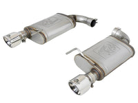 aFe MACH Force - Xp SS Axle Back Exhaust w/Polished Tips 15 - 17 Ford Mustang GT V8 - 5.0L - My Store