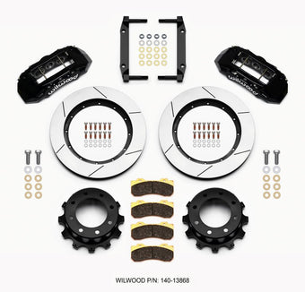 compare product Wilwood TX6R Rear Kit 15.50in Black 2005-2012 Ford F250/F350 4WD