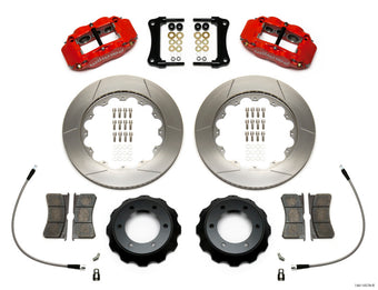 compare product Wilwood Narrow Superlite Red 6R Front Kit 14in Slotted Rotor w/ Lines 05-15 Toyota Tacoma