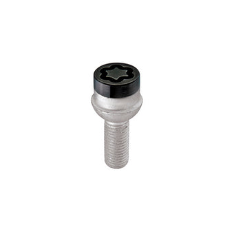 compare product McGard Wheel Lock Bolt Set - 4pk. (Radius Seat) M14X1.5 / 17mm Hex / 27.0mm Shank Length - Black