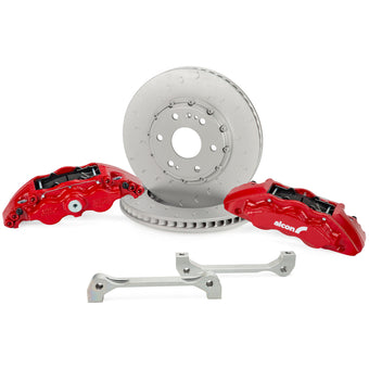 compare product Alcon 19+ Silverado/Sierra 20+ Suburban/Tahoe/Yukon 355x33mm 6-Piston Caliper FRT Brake Kit - Red
