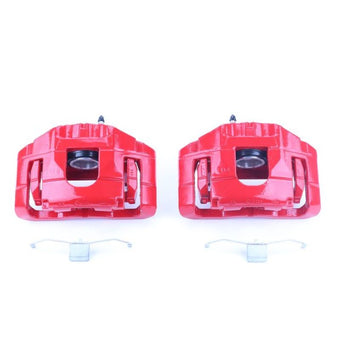 compare product Power Stop 05-06 Audi A4 Front Red Calipers w/Brackets - Pair