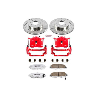 compare product Power Stop 01-05 Honda Civic Front Z26 Street Warrior Brake Kit w/Calipers