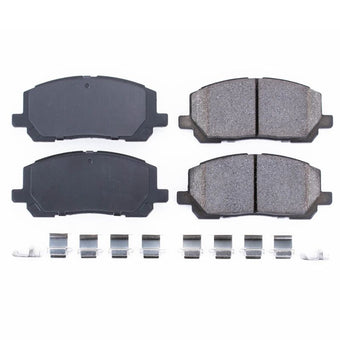 compare product Power Stop 01-07 Toyota Highlander Front Z17 Evolution Ceramic Brake Pads w/Hardware