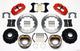 Wilwood Narrow Superlite 4R Rear P - Brk Kit 12.88in Red Big Ford New Style 2.50in Off Stag Mount - My Store