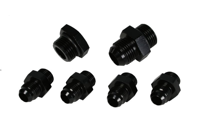 Aeromotive A4 Regulator Fitting Kit (for two (2) carbs) (4) AN - 06/(1) AN - 10/(1) AN - 10 Plug) - My Store