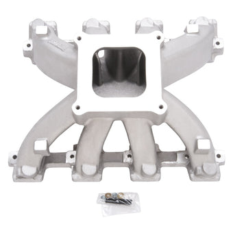 compare product Edelbrock Manifold Super Victor GM LS3 V8 Carbureted 4150 Series Flange