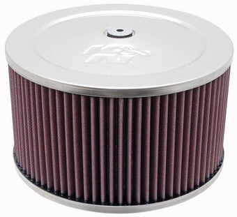 compare product K&N Round Air Filter Assembly 5.125 in FLG / 9in OD / 6.375 in H w/ Vent