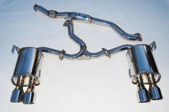 compare product Invidia 11+ STI/WRX Sedan Only 76mm Q300 Stainless Steel Tip Cat-back Exhaust