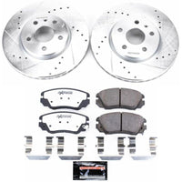 Power Stop 2010 Buick Allure Front Z26 Street Warrior Brake Kit - My Store
