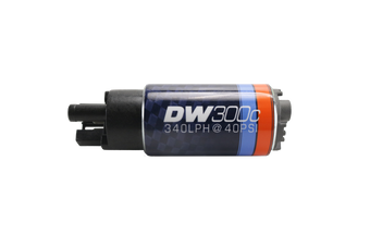 compare product DeatschWerks 340lph DW300C Compact Fuel Pump w/o Mounting Clips